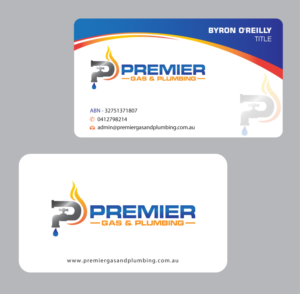 Business Card Design by Infinitive Technology for Premier Gas & Plumbing | Design: #21542232