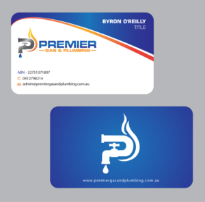 Business Card Design by Infinitive Technology for Premier Gas & Plumbing | Design: #21542235