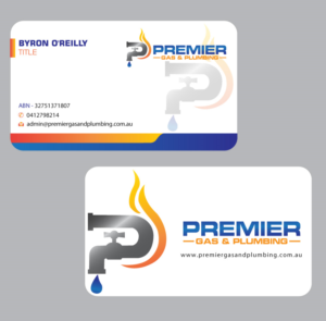 Business Card Design by Infinitive Technology for Premier Gas & Plumbing | Design: #21542246