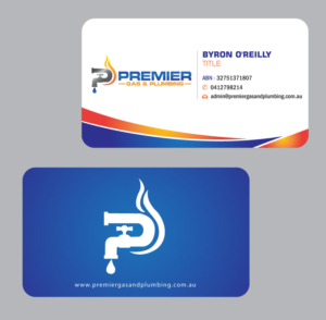 Business Card Design by Infinitive Technology for Premier Gas & Plumbing | Design: #21542251