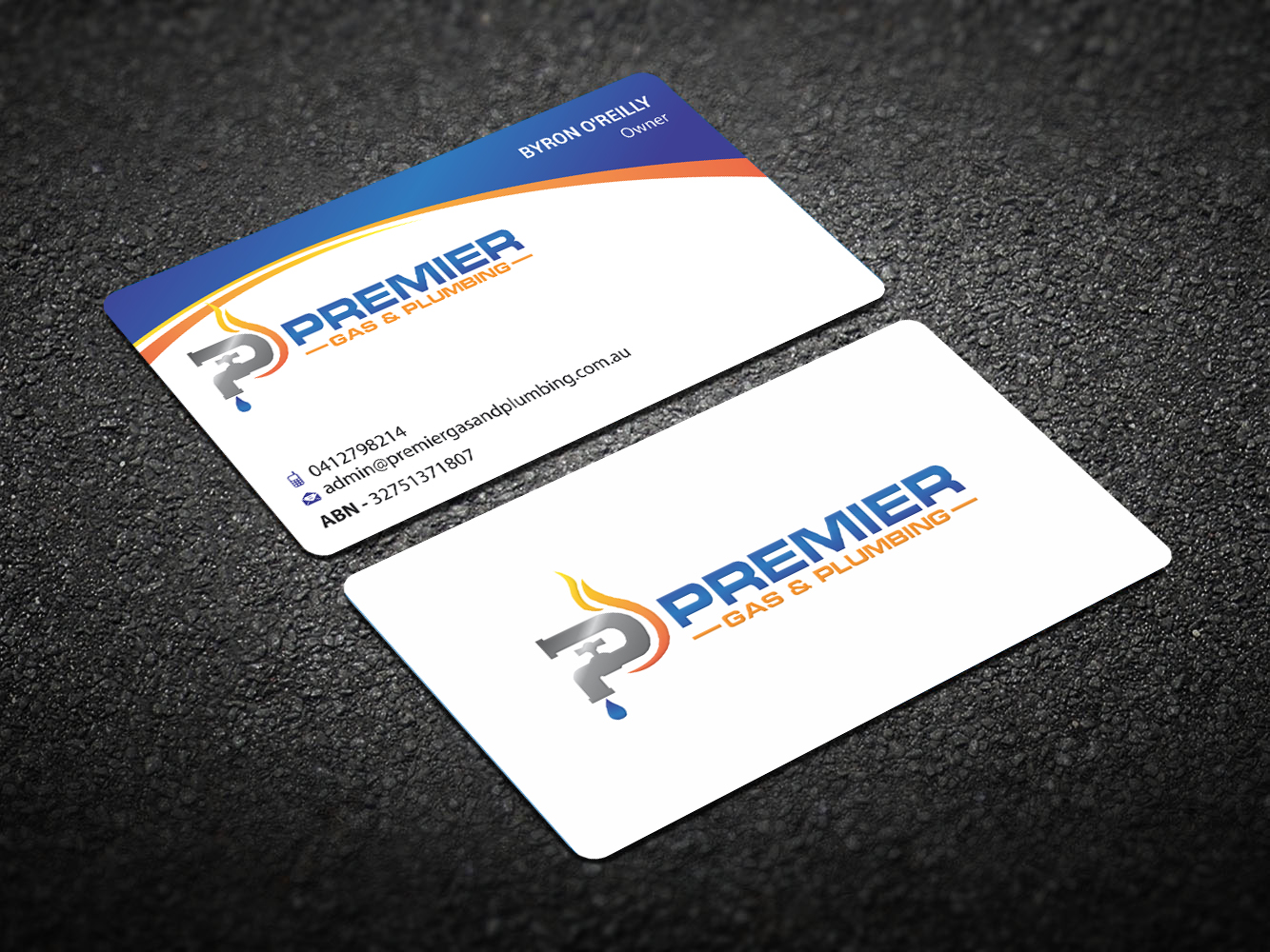 Business Card Design by Infinitive Technology for Premier Gas & Plumbing | Design #21543205