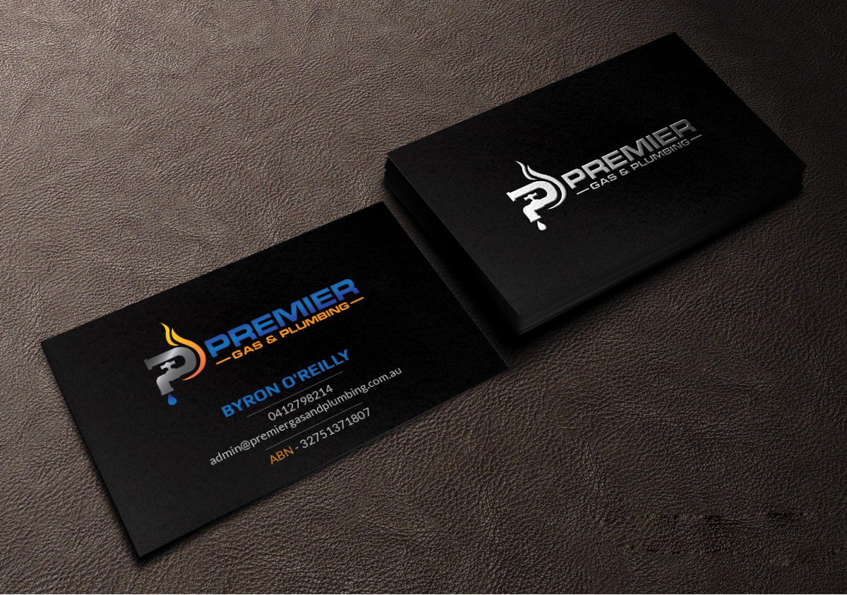 Business Card Design by Creations Box 2015 for Premier Gas & Plumbing | Design #21524390