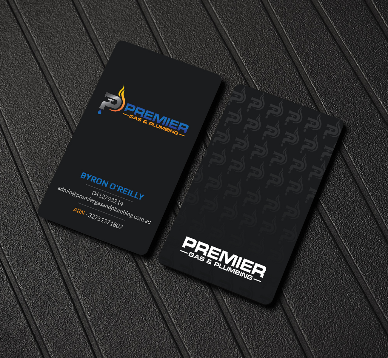 Business Card Design by Creations Box 2015 for Premier Gas & Plumbing | Design #21524400