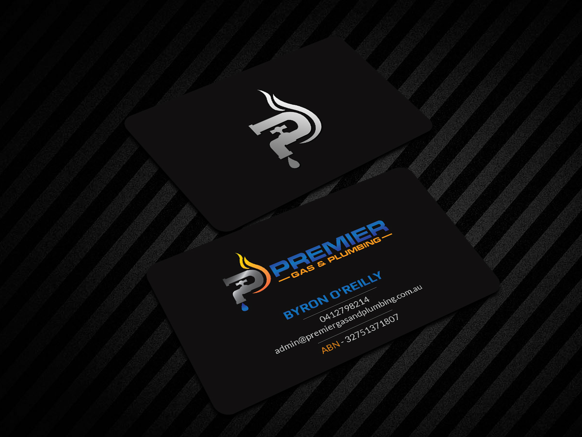 Business Card Design by Creations Box 2015 for Premier Gas & Plumbing | Design #21524405