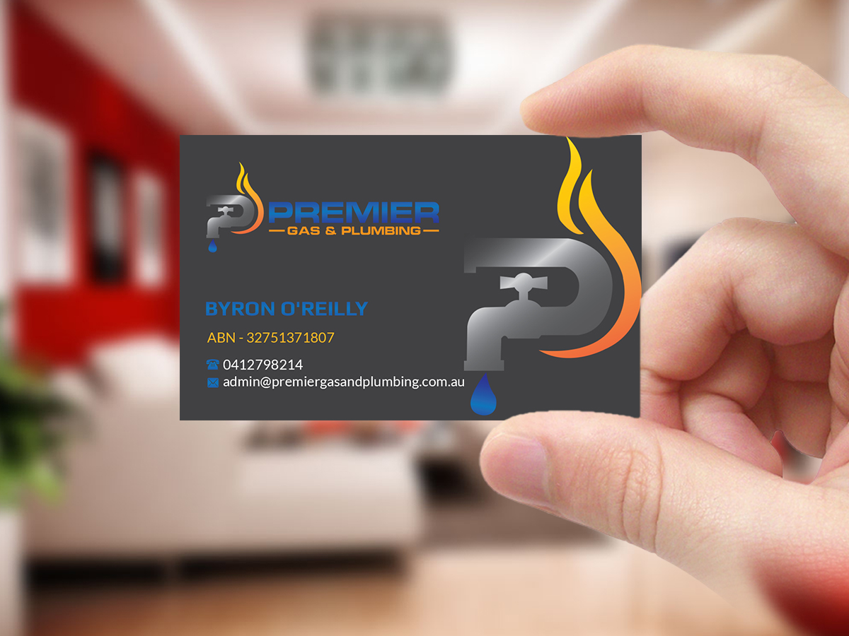 Business Card Design by Creations Box 2015 for Premier Gas & Plumbing | Design #21524406