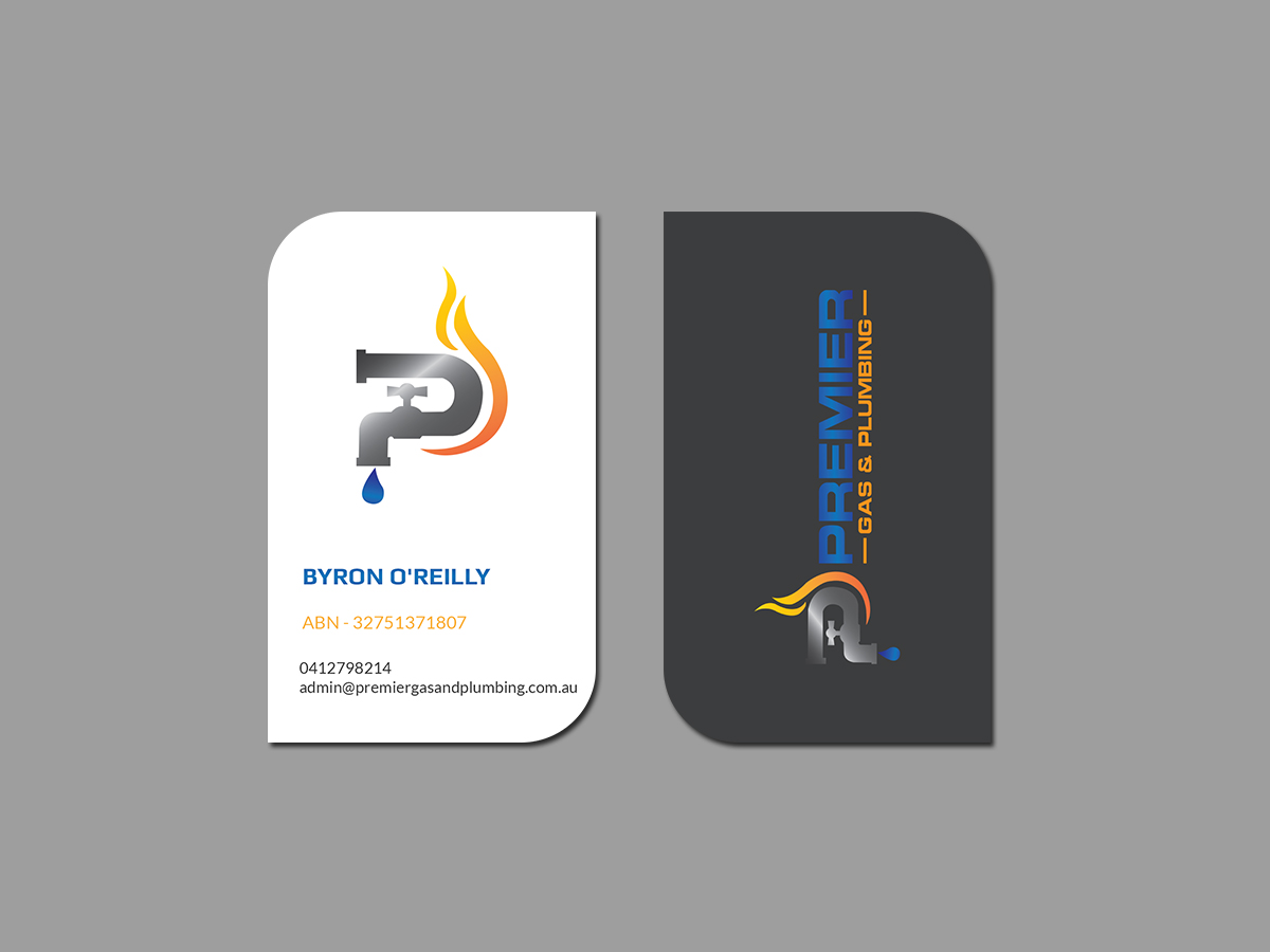Business Card Design by Creations Box 2015 for Premier Gas & Plumbing | Design #21527256