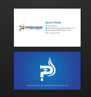 Business Card Design by chandrayaan.creative for Premier Gas & Plumbing | Design: #21542899