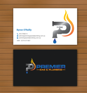 Business Card Design by chandrayaan.creative for Premier Gas & Plumbing | Design: #21542902