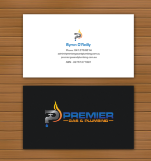 Business Card Design by chandrayaan.creative for Premier Gas & Plumbing | Design: #21542908