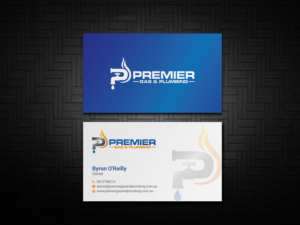 Business Card Design by mdreyad for Premier Gas & Plumbing | Design: #21531604