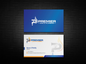 Business Card Design by mdreyad for Premier Gas & Plumbing | Design: #21531628