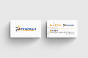 Business Card Design by Yooo for Premier Gas & Plumbing | Design: #21511918