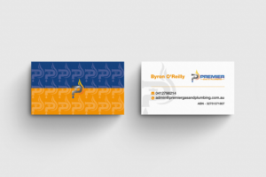 Business Card Design by Yooo for Premier Gas & Plumbing | Design: #21511920