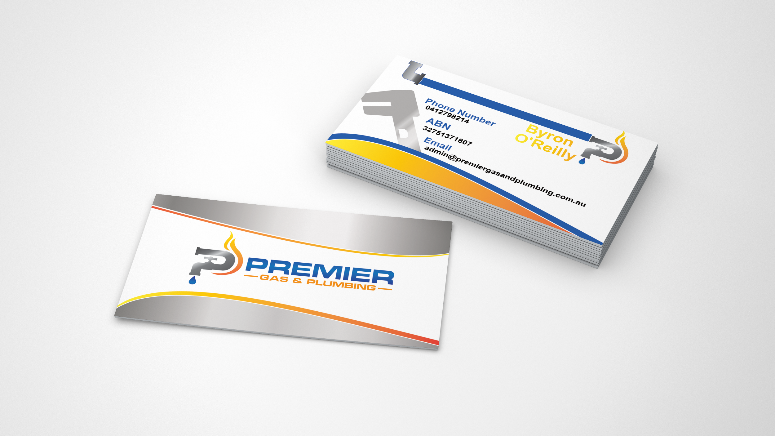 Design de Carte de Visite par Kreative Life pour Premier Gas & Plumbing | Design #21513092