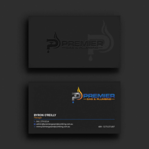 Business Card Design by Sujan4art for Premier Gas & Plumbing | Design: #21558847