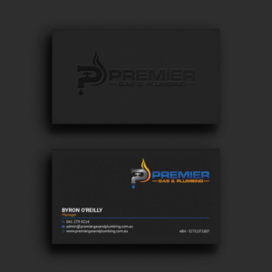 Business Card Design by Sujan4art for Premier Gas & Plumbing | Design: #21558848