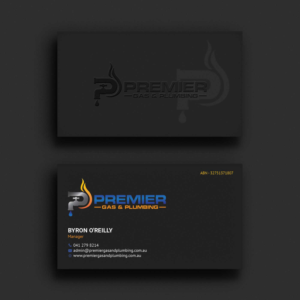 Business Card Design by Sujan4art for Premier Gas & Plumbing | Design: #21558849