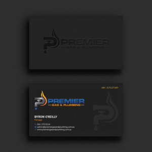 Business Card Design by Sujan4art for Premier Gas & Plumbing | Design: #21558851