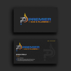 Business Card Design by Sujan4art for Premier Gas & Plumbing | Design: #21558853