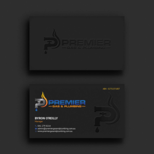 Business Card Design by Sujan4art for Premier Gas & Plumbing | Design: #21558854