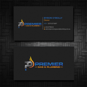 Business Card Design by Srabon55014 for Premier Gas & Plumbing | Design: #21542626
