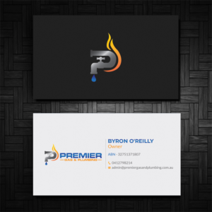 Business Card Design by Srabon55014 for Premier Gas & Plumbing | Design: #21542646