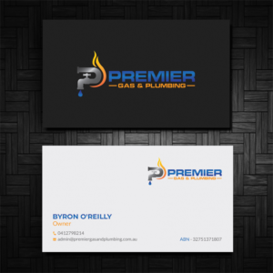 Business Card Design by Srabon55014 for Premier Gas & Plumbing | Design: #21542723