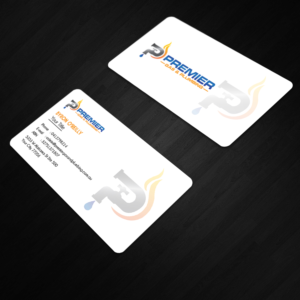 Business Card Design by ASC Media for Premier Gas & Plumbing | Design: #21520437