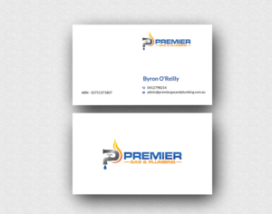 Business Card Design by nawaab for Premier Gas & Plumbing | Design: #21511982