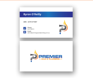 Business Card Design by designdeviser for Premier Gas & Plumbing | Design: #21536202