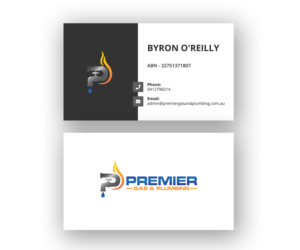 Diseño de Tarjeta de Presentación por designdeviser para Premier Gas & Plumbing | Diseño #21536203
