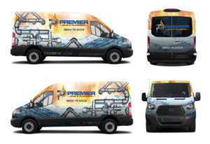 Car Wrap Design by Kira Graphics for Premier Gas & Plumbing | Design: #21514155