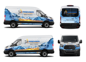 Car Wrap Design by Kira Graphics for Premier Gas & Plumbing | Design: #21528771