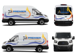Car Wrap Design by Kira Graphics for Premier Gas & Plumbing | Design: #21543737