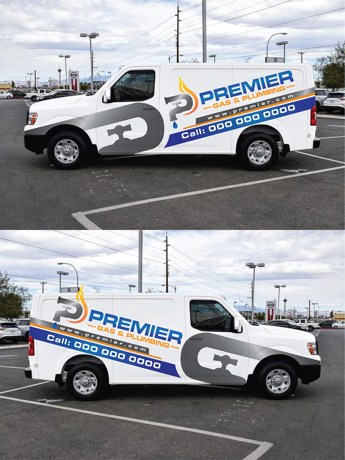 Car Wrap Design by Deziners Zone for Premier Gas & Plumbing | Design #21526627