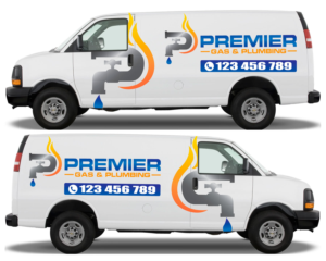 Car Wrap Design by The Faisal for Premier Gas & Plumbing | Design: #21532765