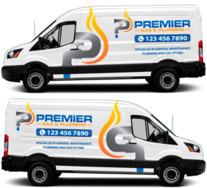 Car Wrap Design by The Faisal for Premier Gas & Plumbing | Design: #21582226