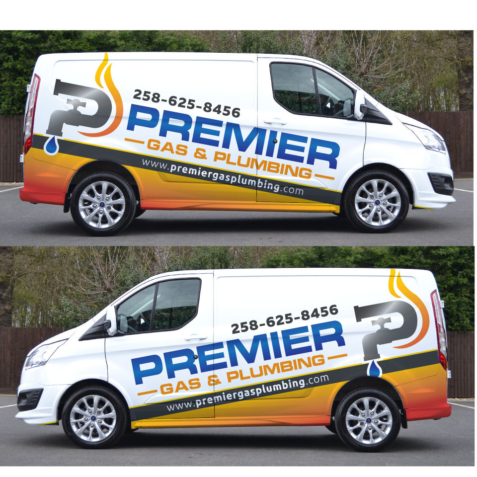 Car Wrap Design by Yoga Tri for Premier Gas & Plumbing | Design #21547565
