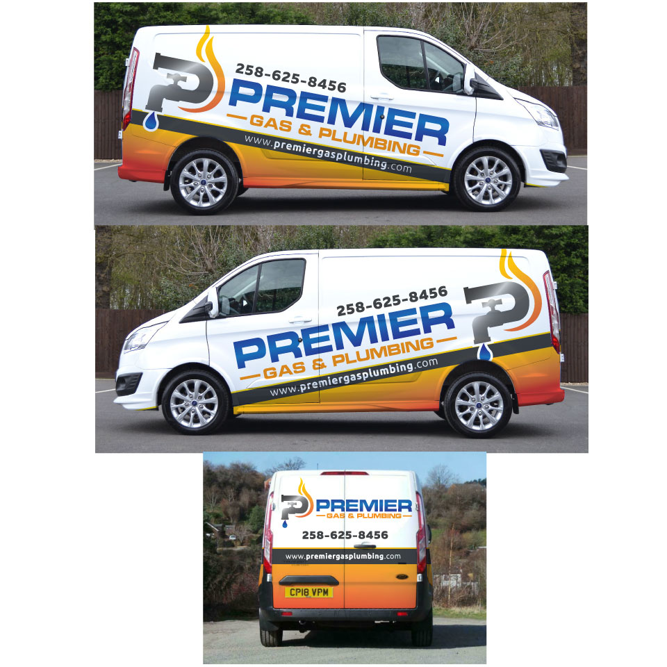 Car Wrap Design by Yoga Tri for Premier Gas & Plumbing | Design: #21561480