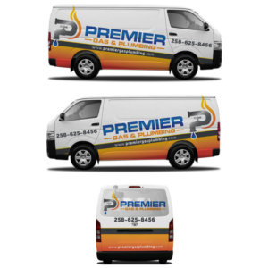 Plumbing Van Vehicle Signage | Car Wrap Design by Yoga Tri