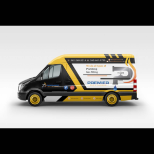 Plumbing Van Vehicle Signage | Design de Covering de Véhicule par Yafi Mridha