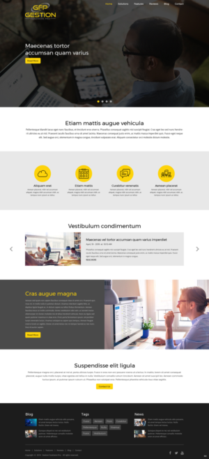 Web Design by pb for AD Websys SPRL | Design: #21527592
