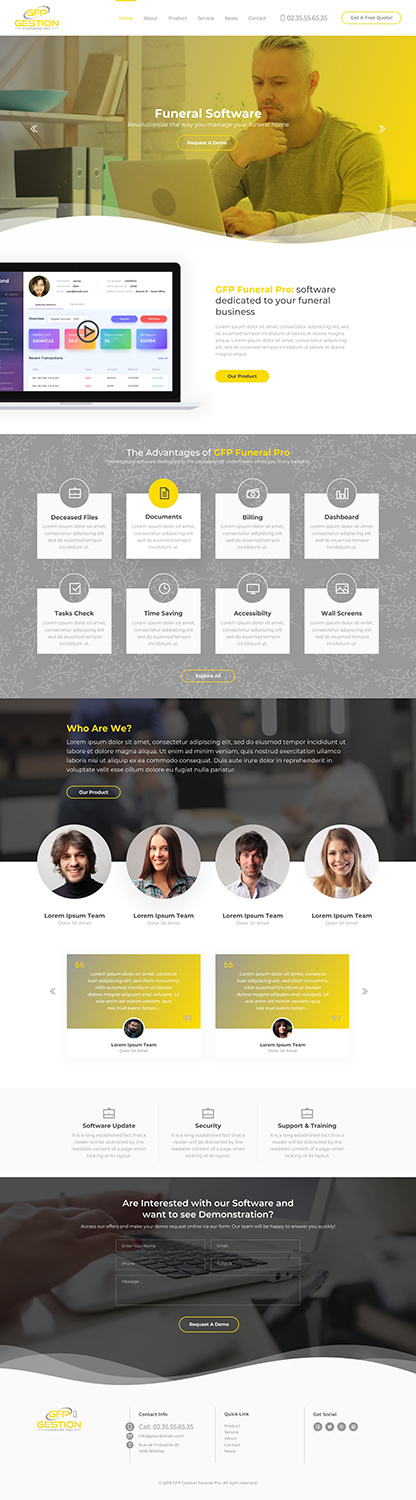 Web Design by Ved Web Services for AD Websys SPRL | Design #21526161
