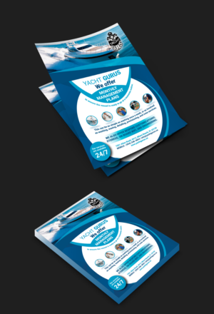Design de Flyer par designgreen pour Yacht Gurus, inc | Design : #21523744