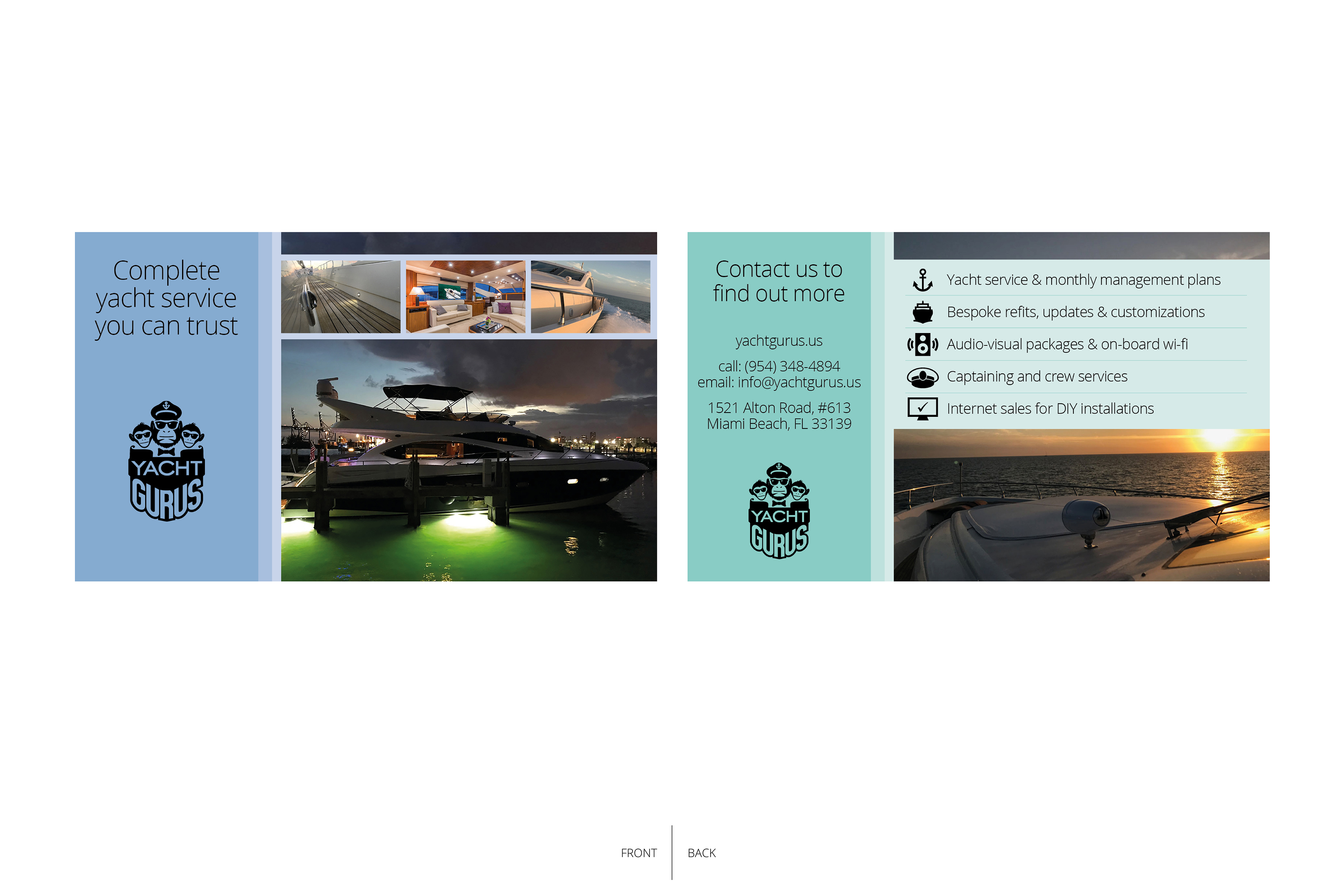 Flyer Design by JayTee for Yacht Gurus, inc | Design #21562786