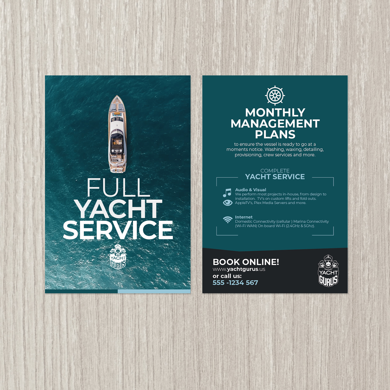 Flyer Design by arturosanchezlazo for Yacht Gurus, inc | Design #21552459