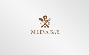 Mileva bar | Diseño de Logo por MT