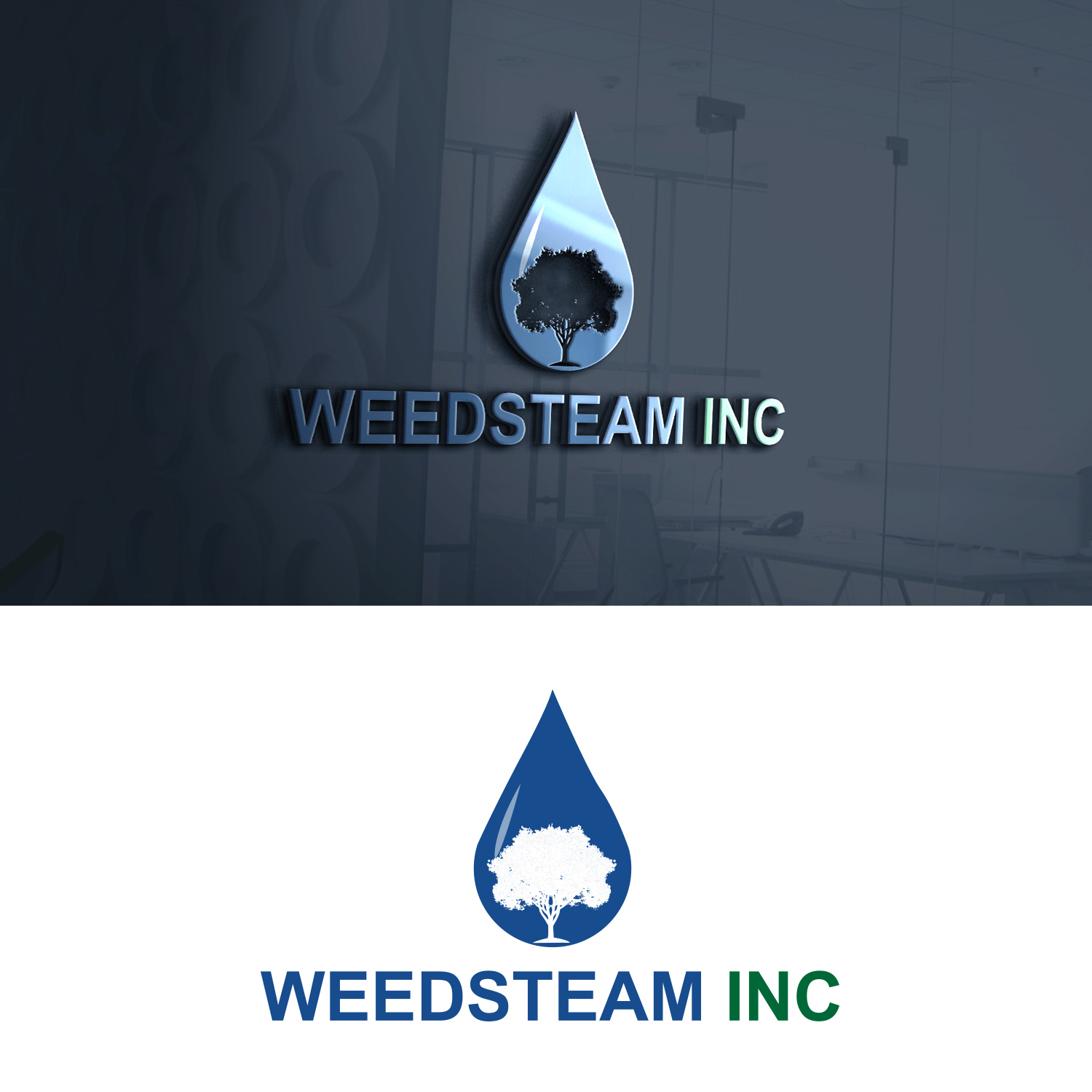 Logo-Design von R+A2 für Weedsteam Inc | Design #21529558