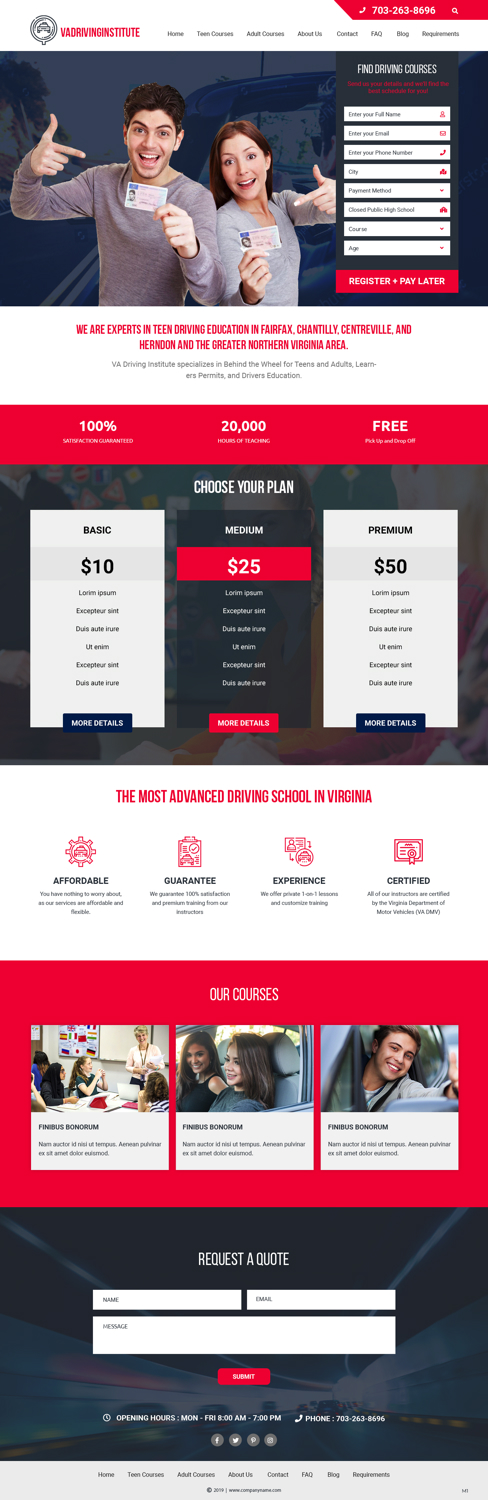 Web Design by pb for this project | Design #21527560