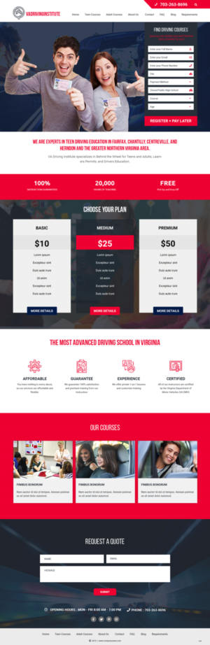 Web Design by pb for this project | Design: #21527560